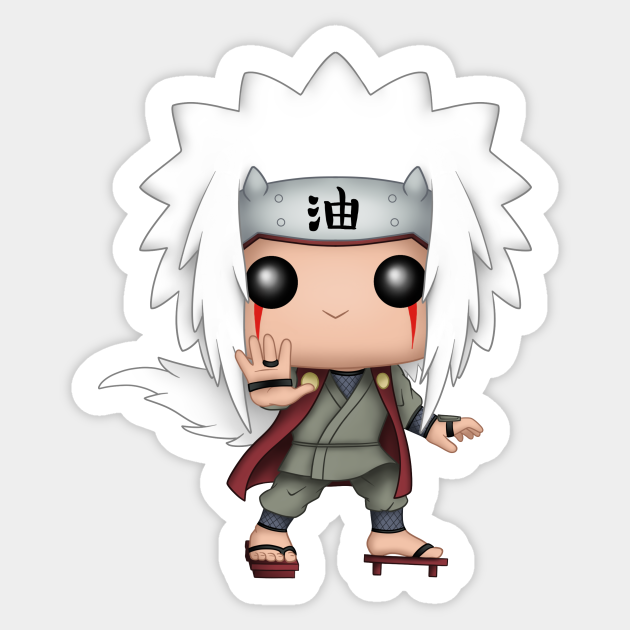 Jiraiya Pop! Vinyl - Jiraiya - Sticker | TeePublic